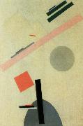 Kasimir Malevich suprematist painting oil
